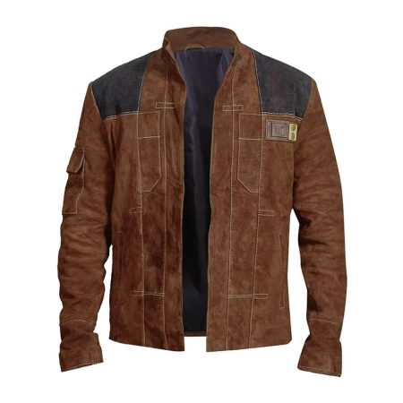 Han Solo Brown Leather Jacket