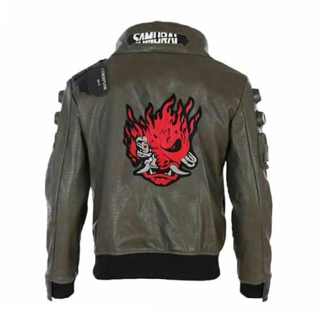 Cyberpunk 2077 Samurai Leather Jacket