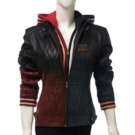 Harley Quinn Leather Jacket