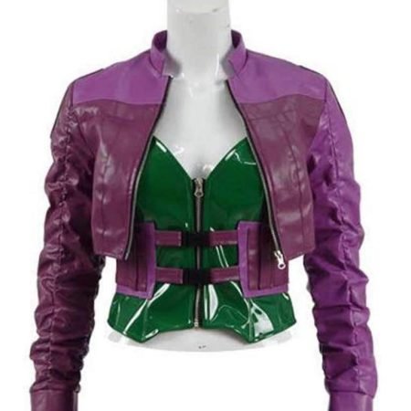 Harley Quinn Purple Jacket