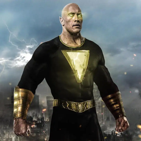 Black Adam Leather Jacket