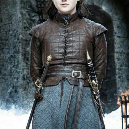 Arya Stark Brown Jacket