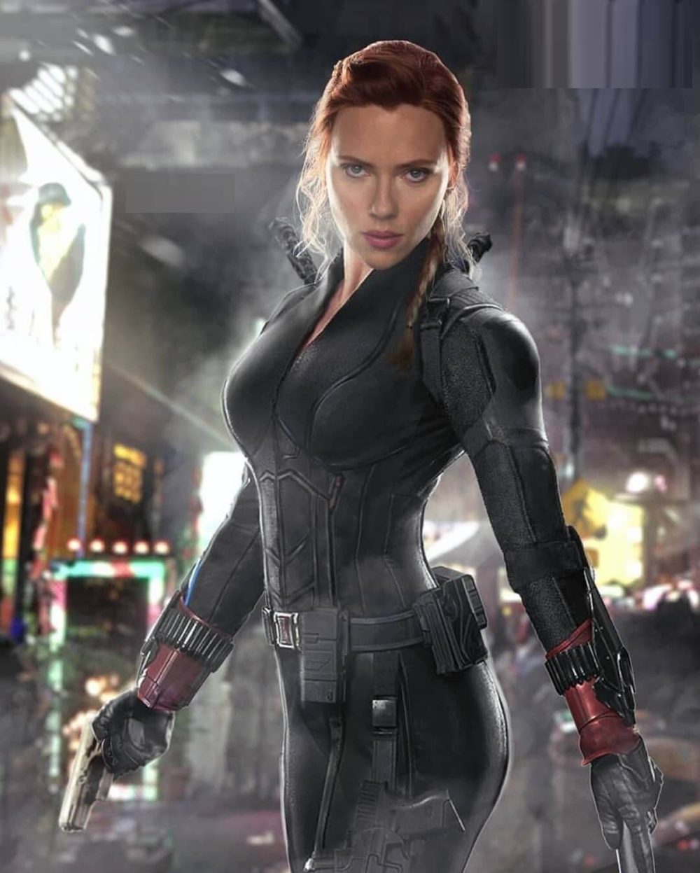 Avengers Endgame Black Widow Jacket