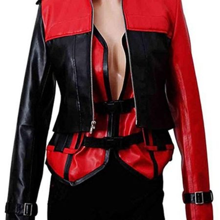 Harley Quinn Leather Jacket