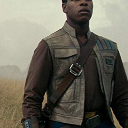 Star Wars The Rise of Skywalker Finn Leather Vest