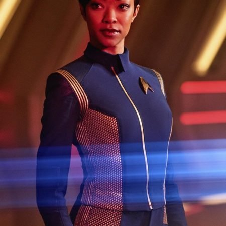 Star Trek Discovery Michael Burnham Blue Uniform Jacket