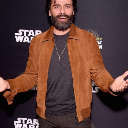 Oscar Isaac Star Wars IX Event Jacket