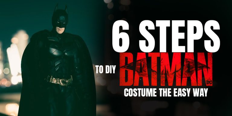 6 Steps To DIY Batman Costume The Easy Way 2