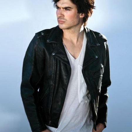 Ian Somerhalder The Vampire Diaries Stylish Jacket