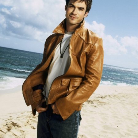 Vampire Diaries Brown Jacket