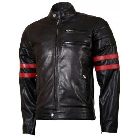 Wolverine Black Leather Jacket