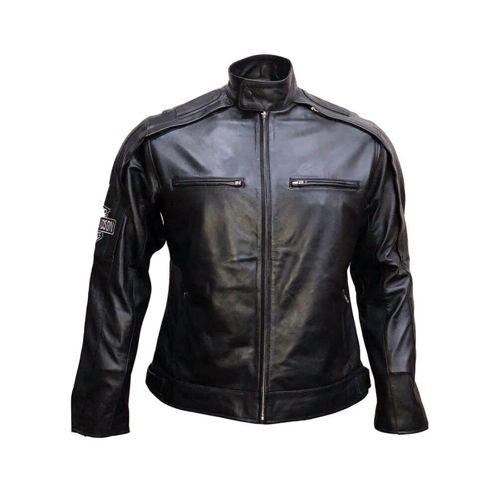 harley davidson skull leather jacket