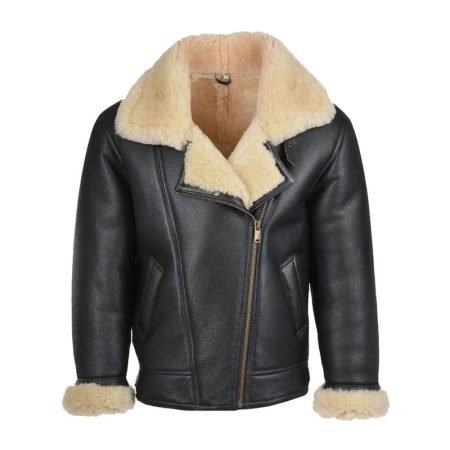 shearling leather jacket