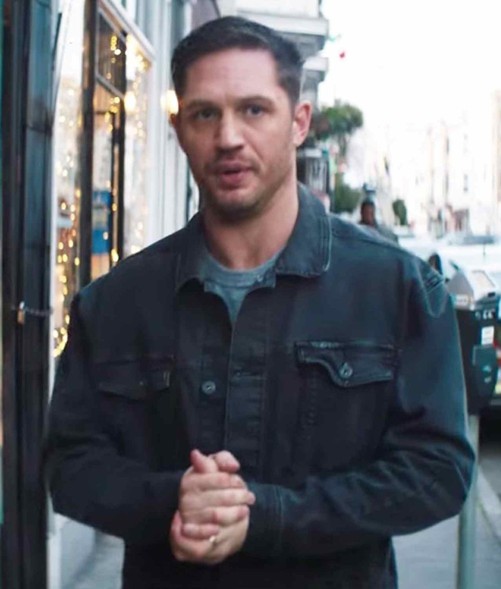 Tom Hardy Venom Black Cotton Jacket