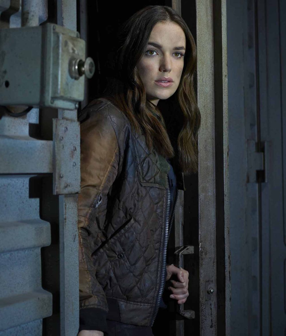 Elizabeth Henstridge Bomber Jacket