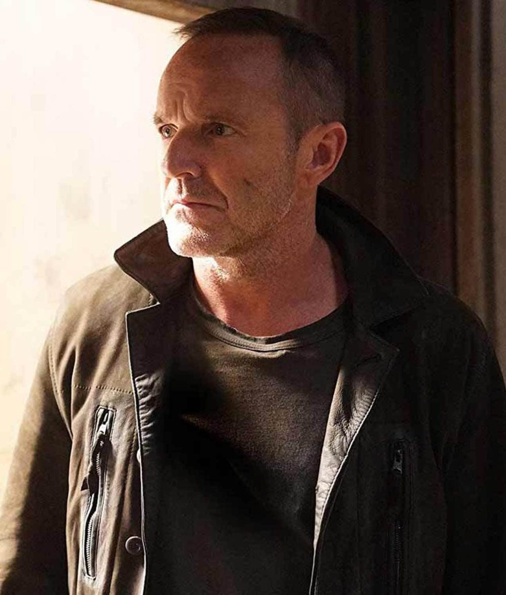 agents of shield phil coulson suede jacket