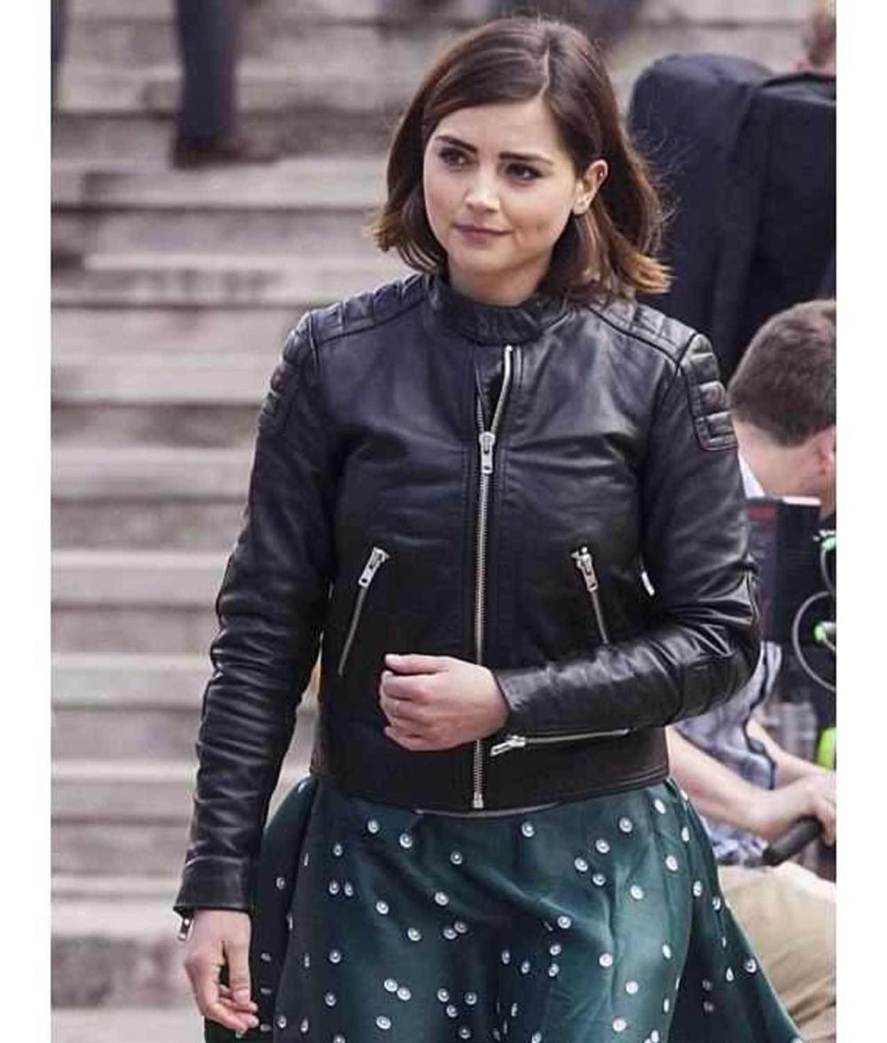 Doctor Who Clara Leather Jacket