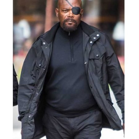 Spider-Man Far From Home Samuel L Jackson Cotton Jacket