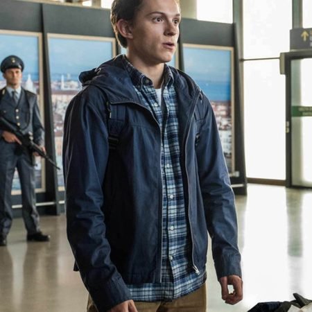 Peter Parker Blue Hoodie