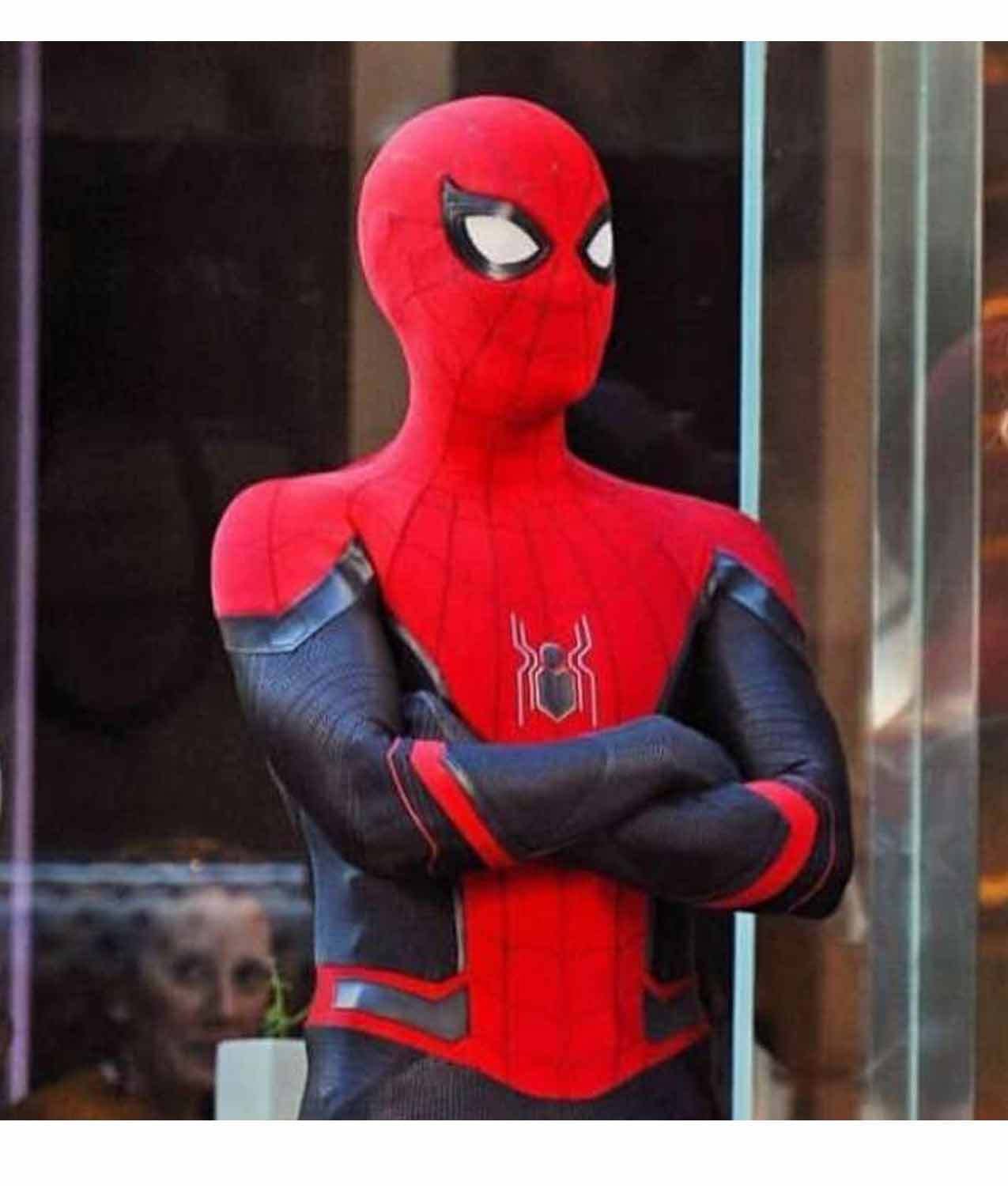 Spider-Man Far From Home Leather Jacket — Marvel Jacket