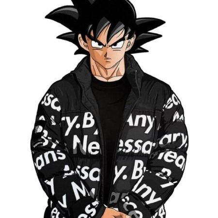 Goku Drip Puffer Jacket