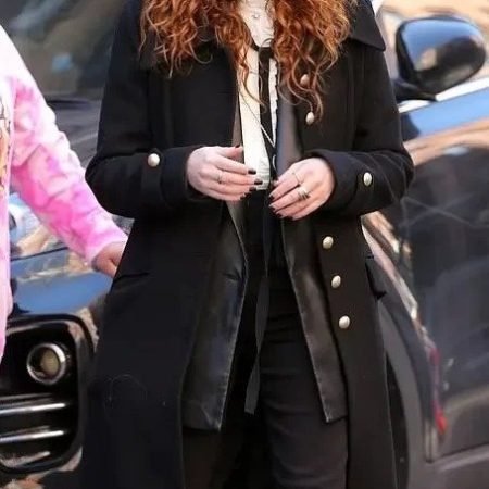 Russian Doll Black Coat