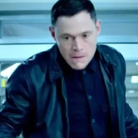 Burn Gorman Leather Jacket