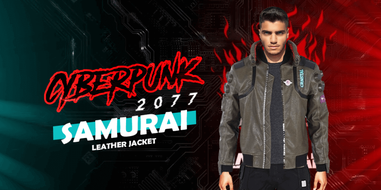 Cyberpunk 2077 Samurai Leather Jacket