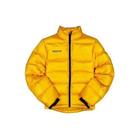 Travis Kelce Yellow Puffer Jacket