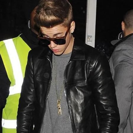 Justin Bieber Leather Jacket