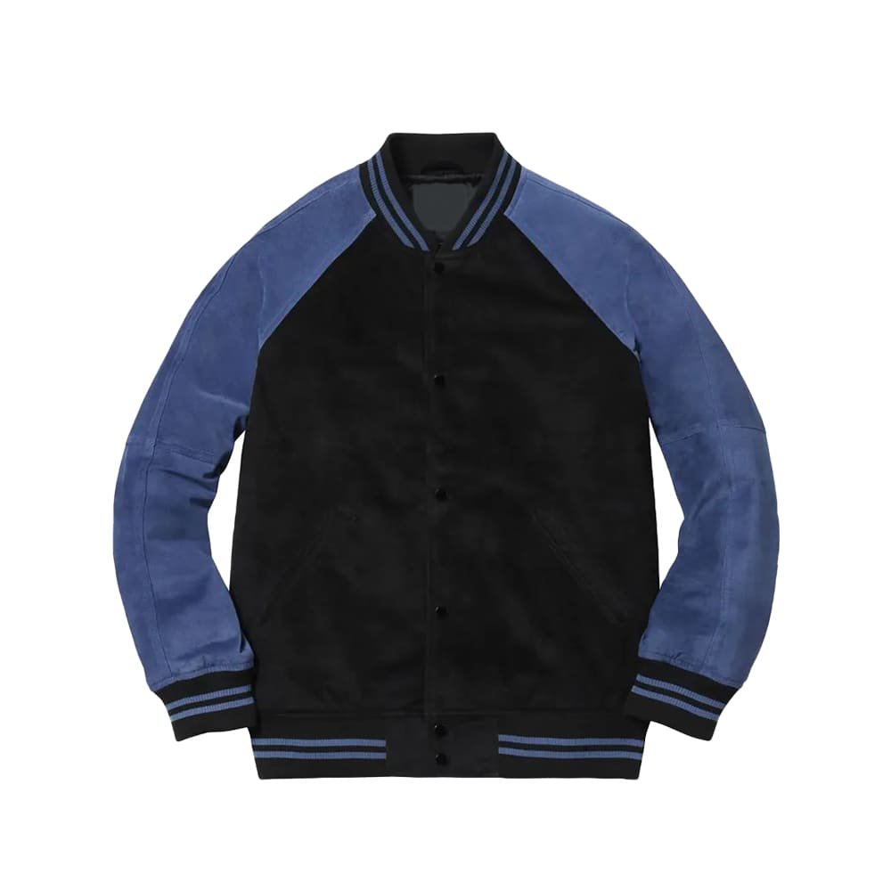 Supreme Suede Varsity Jacket