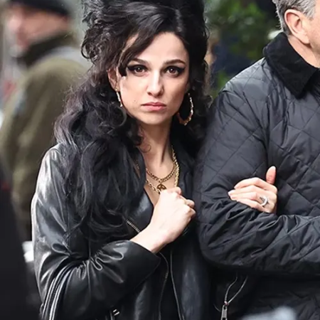 Amy Winehouse Leather Jacket