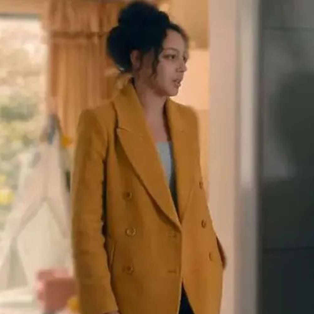 Adelle Leonce Yellow Trench Coat