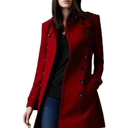 Mid Length Trench Coat