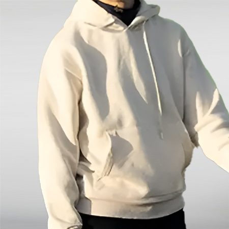 Laura Pedro White Hoodie