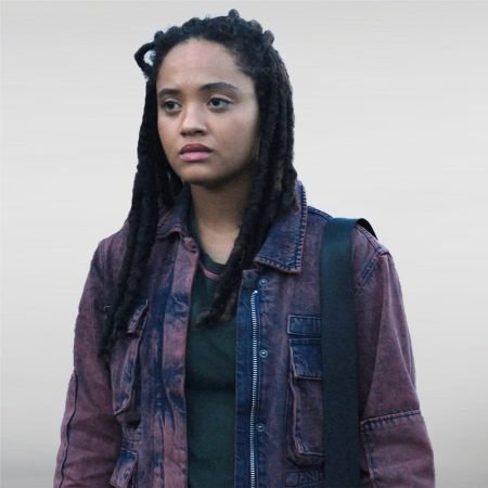 Kiersey Clemons Maroon Jacket