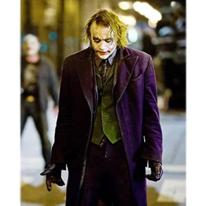 Heath Ledger Joker Dark Knight Coat