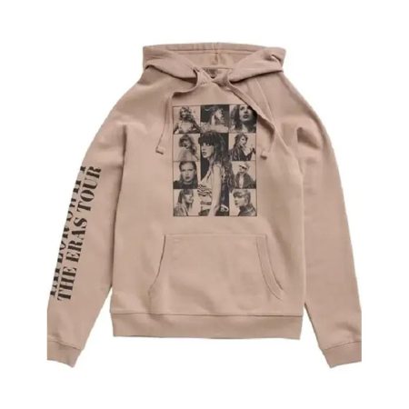 Taylor Swift The Eras Tour Taupe Hoodie