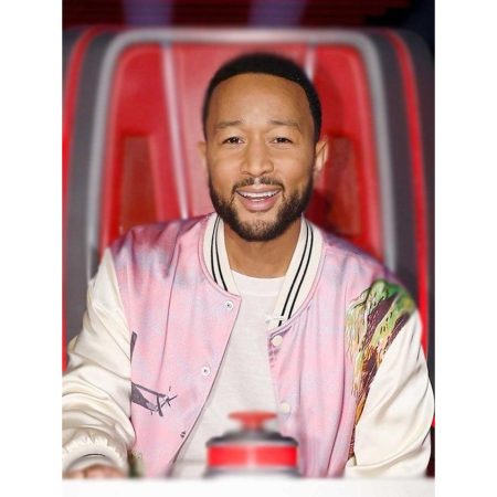 John Legend Pink Bomber Jacket