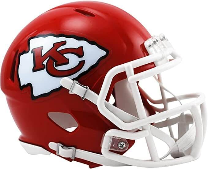 Kansas City Chiefs Authentic Mini NFL Revolution Helmet by Riddell