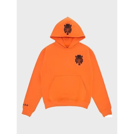 Orange Chrome Hearts Hoodie