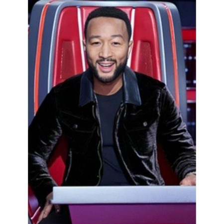 John Legend Velvet Jacket