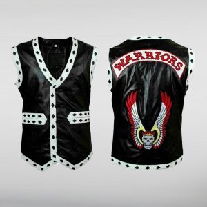 Warriors Movie Vest Black White