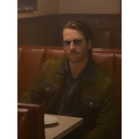 Glen Powell Green Jacket