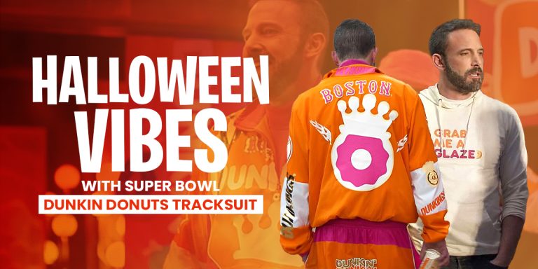 Halloween Vibes with Super Bowl Dunkin Donuts Tracksuit 1