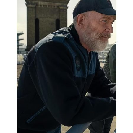 JK Simmons Blue Jacket