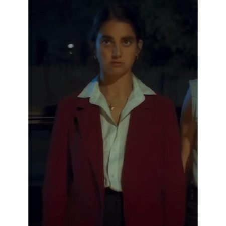 Geraldine Viswanathan Red Blazer