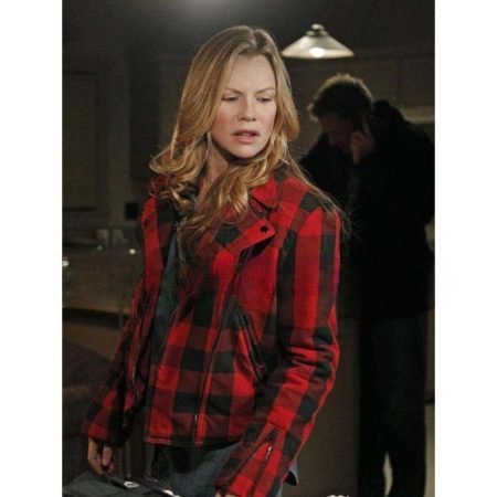 Erica Jane Red Plaid Jacket