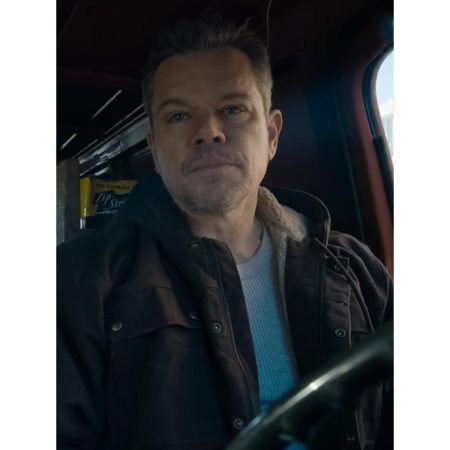 Matt Damon Hooded Jacket