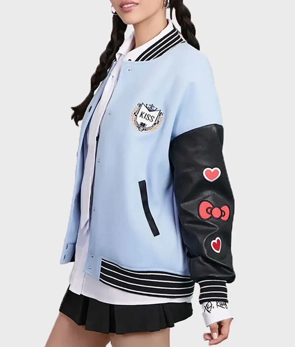 XO Kitty 2023 Hello Kitty Varsity Jacket 1